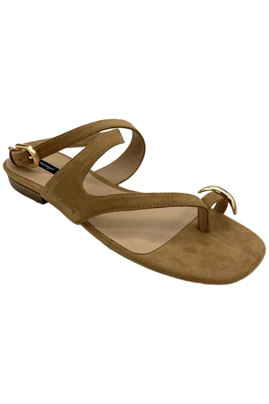 Masseys Women's Monica Sandals Tan - Medium